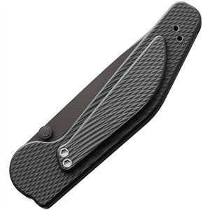 Auto Button Lock Tanto Serrate