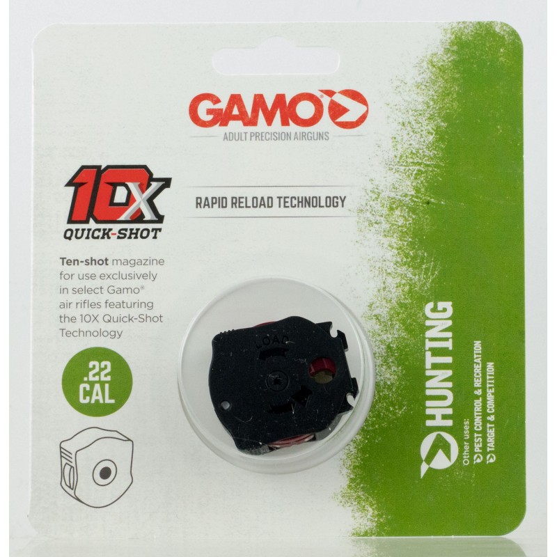 Gamo 621258854 10X QuickShot 22 Polymer