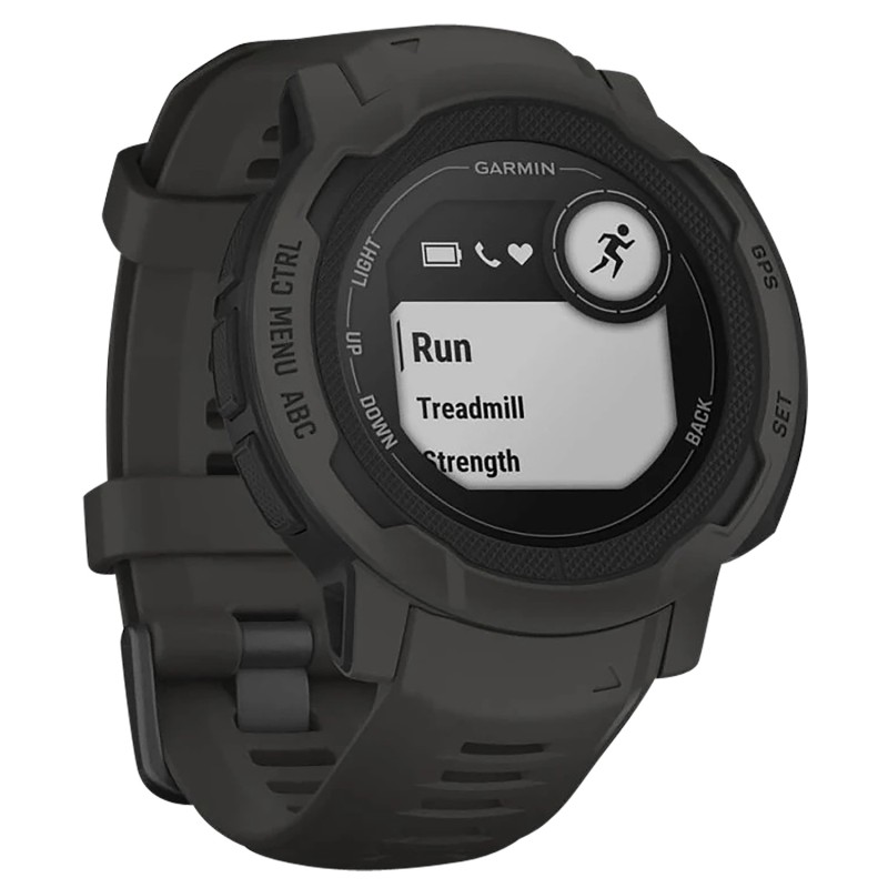 Garmin 0100262610 Instinct 2 Standard Edition GPSSmart Features 32MB Memory Graphite Size 45mm Compatible wiPhoneAndroid