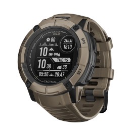 Garmin 0100280512 Instinct 2X Solar Tactical Edition GPSSmart Features 64MB Memory Coyote Tan 50mm