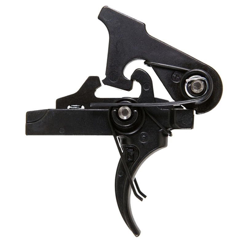 Geissele Automatics 05145 G2S  TwoStage Curved Trigger w4.254.75 lbs Draw Weight Black Oxide Finish for AR15AR10