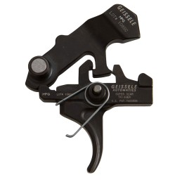 Geissele Automatics 05157 Super Scar  Black Oxide Curved Trigger TwoStage 3.204.60 lbs Draw Weight for FN SCAR