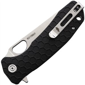 Large Leaf Linerlock Black