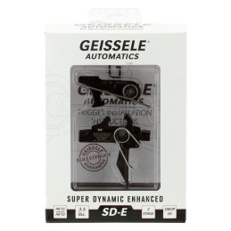 Geissele Automatics 05167 SDE  TwoStage Flat Trigger with 2.903.80 lbs Draw Weight  for AR15AR10