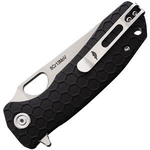 Medium Leaf Linerlock Black