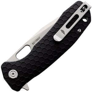 Large Linerlock Tanto Black