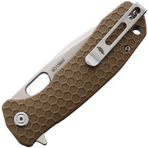 Large Linerlock Tanto Tan