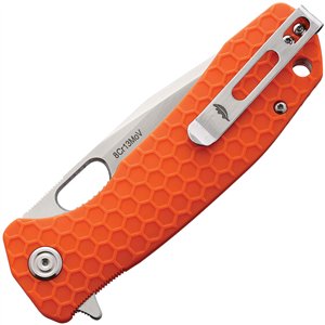 Large Linerlock Tanto Orange