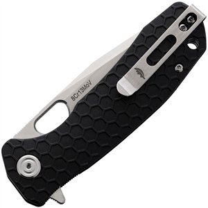 Medium Linerlock Tanto Black