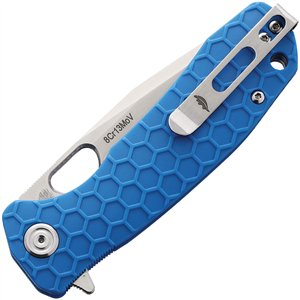 Medium Linerlock Tanto Blue