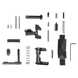 Geissele Automatics  Ultra Duty Lower Parts Kit Black Ambi Safety Oversized Bolt ReleaseCatch for AR15