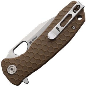 Medium Linerlock Clip Tan