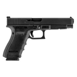 Glock UG4130103MOS G41 Gen4 Competition MOS 45 ACP 131 5.31 Black Steel Barrel Matte Black MOS CutSerrated Steel Slide Black Pol