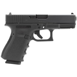 Glock PI1950203 G19 Gen3 Compact 9mm Luger 151 4.02 Black Steel Barrel Matte Black Serrated Slide Black Polymer Frame wAccessory