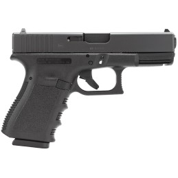 Glock PI2350201 G23 Gen3 Compact CA Compliant 40 SW 4.02 Barrel 101 Black Frame  Slide Safe Action Trigger