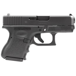 Glock PI2650201 G26 Gen3  CA Compliant SubCompact 9mm Luger 101 3.43 Black Polygonal Rifled Barrel Matte Black Serrated Slide Bl