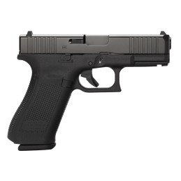 Glock PA455S201 G45  Full Size 9mm Luger 101 4.02 Black GMB Barrel Black nDLC Serrated Slide Black Polymer Frame wAccessory Rail