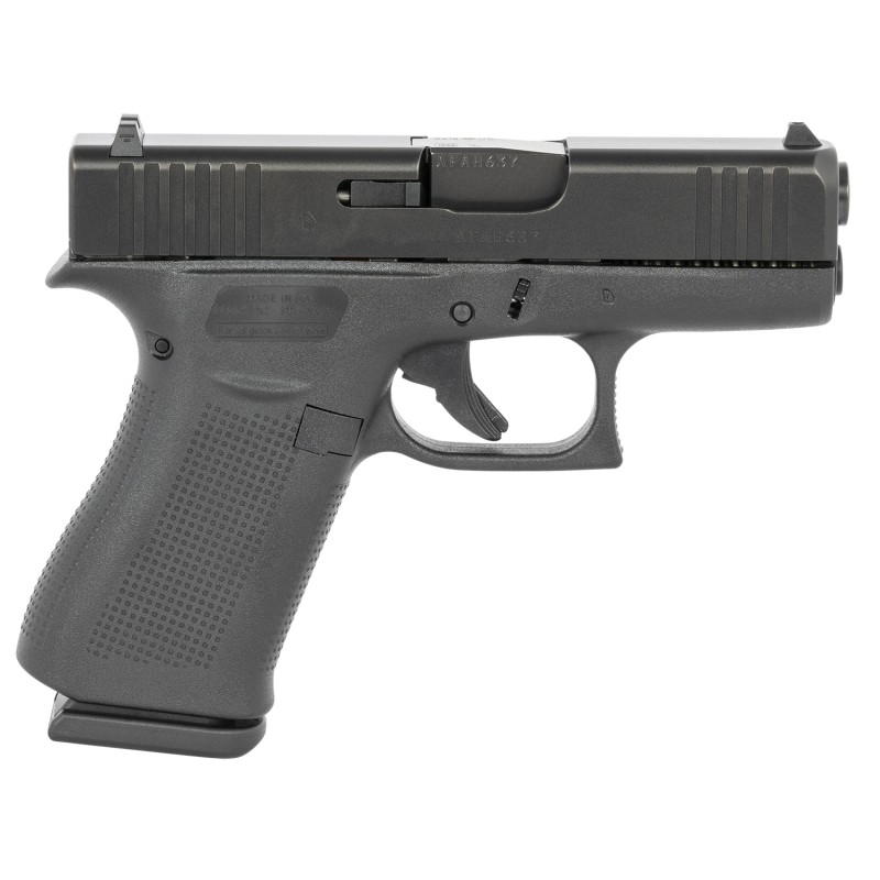 Glock UX4350201 G43X  SubCompact 9mm Luger 101 3.41 Black GMB Barrel Black nDLC Serrated Steel Slide Black Polymer Frame wBeaver