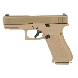 Glock UX1950701 G19X  Compact 9mm Luger 17192431331 4.02 Black Glock Marksman GMB Barrel Coyote Brown Cerakote Slide  Frame Coyo