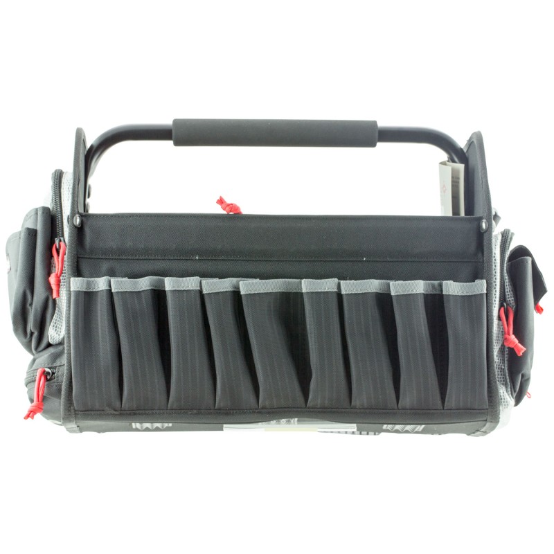 GPS Bags 1708RTB Tote  Black 600D Polyester with Storage Pockets PullOut Rain Cover  Visual ID Storage System