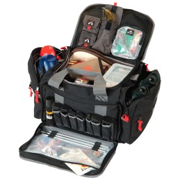 GPS Bags 2014LRB Large  Black Nylon with Lift Ports Storage Pockets Visual ID Storage System  Holds 5 Handguns or More  Ammo Inc