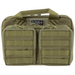 GPS Bags T1312PCT Tactical Quad 2 Tan 1000D Polyester with YKK Lockable Zippers 8 Mag Pockets 2  Ammo Front Pockets Visual ID St