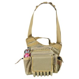 GPS Bags GPS1180RDPT Rapid Deployment Sling Pack Large Tan 600D Polyester with Removeable Handgun Holster External Pockets  Inte