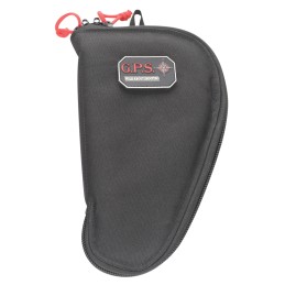 GPS Bags GPS855CPCB Contoured Discreet Case with Lockable Zippers  Black Finish for Compact  Subcompact 3 Barrel or Less