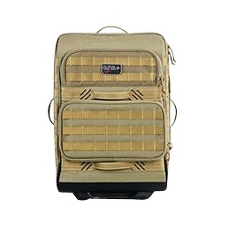 GPS Bags GPST2214RCT Tactical Operations Rolling Case Tan 1000D Polyester with Visual ID Storage System Lockable Zippers MOLLE W