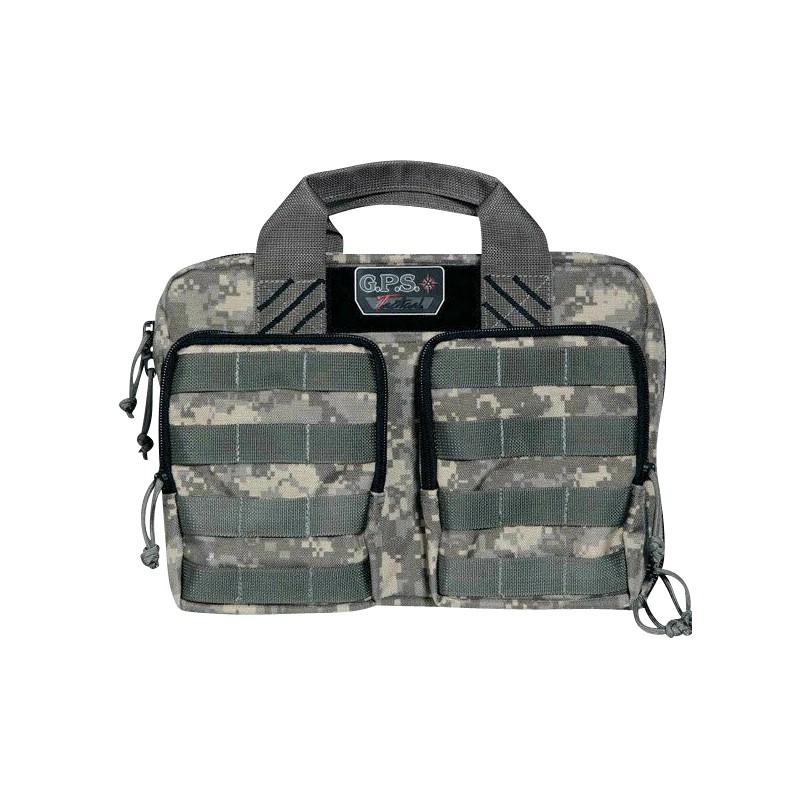 GPS Bags GPST1309PCD Tactical Quad 2 Fall Digital Camo 1000D Polyester with YKK Lockable Zippers 8 Mag Pockets 2 Ammo Front Pock