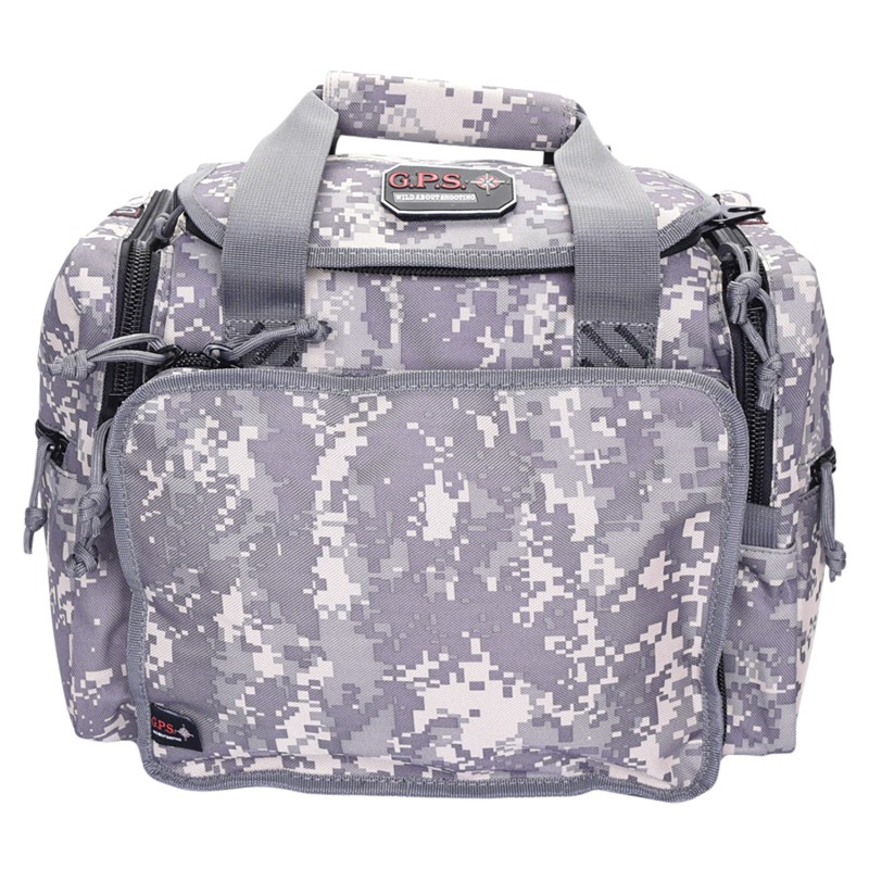 GPS Bags GPS1411MRBDC Medium  Fall Digital Camo Nylon with Lift Ports Storage Pockets Visual ID Storage System  Lockable Zippers