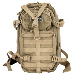 GPS Bags GPST1611BOB Tactical Bugout Bag  Tan 600D Polyester 2 Handguns