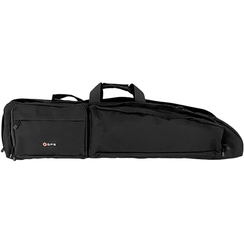 GPS Bags GPSDBRC42BLK Double Rifle Case 42 Black