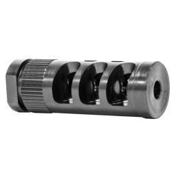 GrovTec US Inc GTHM315 GComp Muzzle Compensator Black Nitride Steel with 1228 tpi Threads for 223 Cal