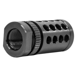 GrovTec US Inc GTHM317 GNite Flash Suppressor Black Nitride Steel with 1228 tpi Threads for 223 Cal