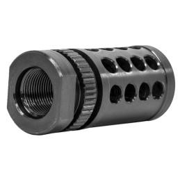 GrovTec US Inc GTHM318 GNite Flash Suppressor Black Nitride Steel with 5824 tpi Threads for 308 Cal