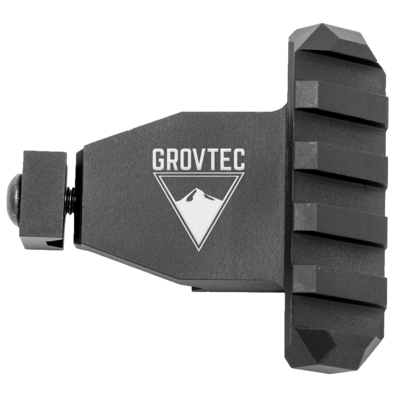 GrovTec US Inc GTSW321 Picatinny Rail  Angled Black Anodized Aluminum