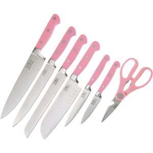 Seven Piece Kitchen Set Pink