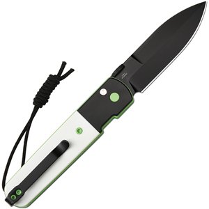 Locust Button Lock White