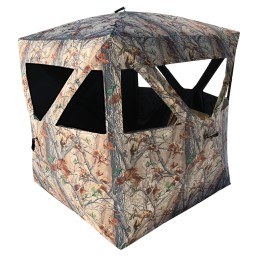 Muddy MUDGB250 Ground Blind 3Person Cervidae Camo 72 x 72 x 66