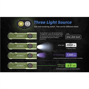 E26 Flashlight Green