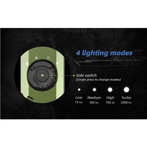 E26 Flashlight Green