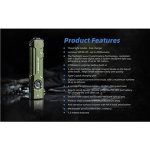 E26 Flashlight Green