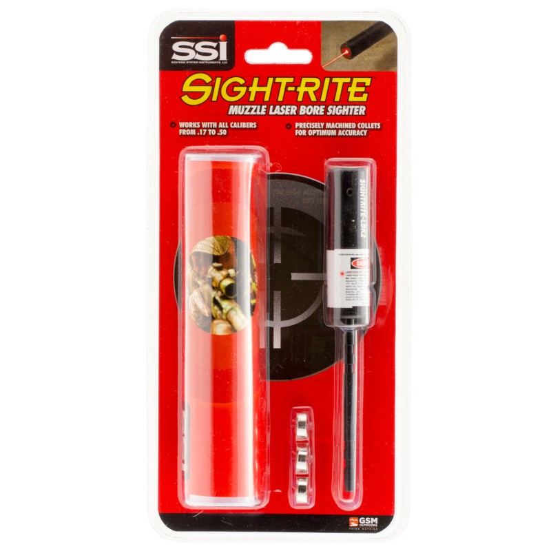 SME XSILBK2 SightRite Muzzle Laser Bore Sight .17.50 Cal Metal