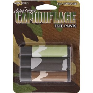 Camo Facepaint Sticks
