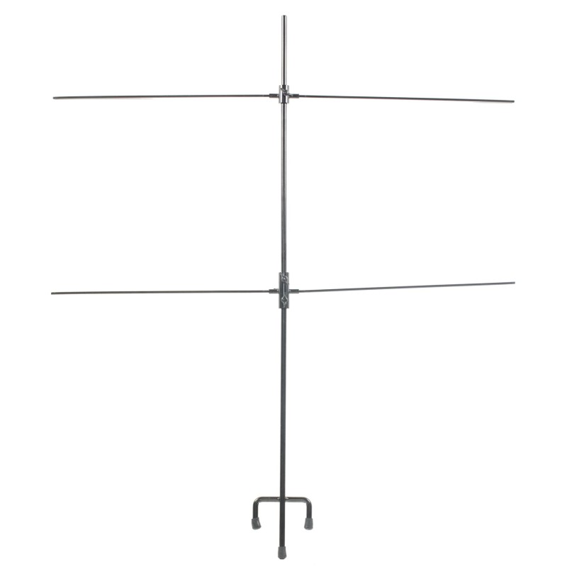 SME SMETGTST Double Paper Target Stand Black Steel Includes 8 Metal Clips