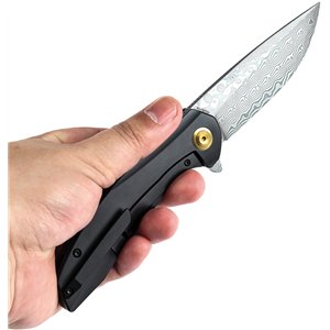 Accipiter Framelock Damascus