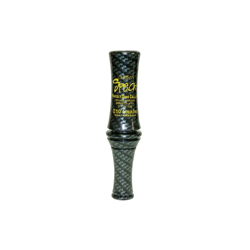 Haydels Game Calls CS10 Carbon Speck  Open Call Single Reed Specklebelly Sounds Attracts Geese Black Carbon