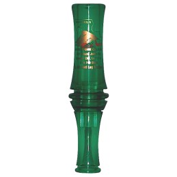 Haydels Game Calls RL99 Redleg Mallard  Open Call Double Reed Mallard Sounds Attracts Ducks Green Plastic