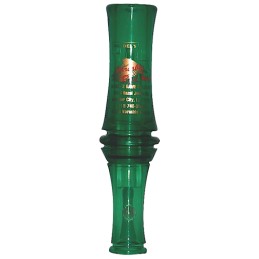 Haydels Game Calls VR00 Redleg Mallard Variable Tone Open Call Double Reed Mallard Sounds Attracts Ducks Green Plastic